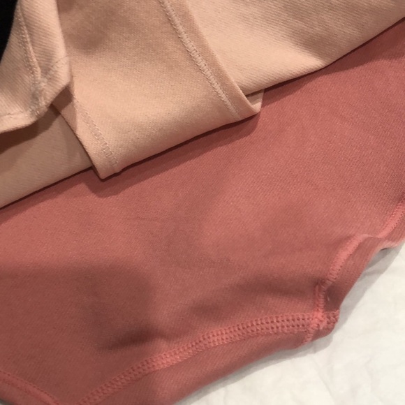 Fitwell Intimates 3pack stretch ribbed black nude mauve pink panties size 1X new - Picture 8 of 10